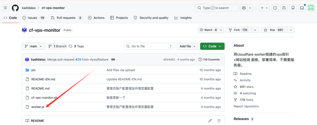 图片[7]-服务器和网站挂了你都不知道？我用 Cloudflare 做了一个免费 24 小时 VPS 监控系统-小目标博客资源网